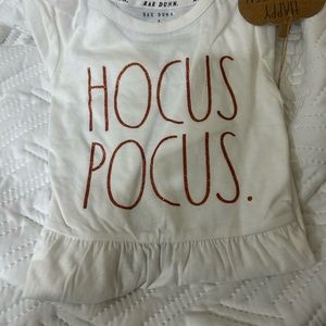 HOCUS-POCUS Rae Dunn outfit 2 piece NWT size 4